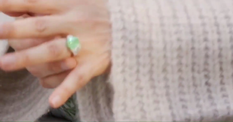 Jennifer Lopez - pierścionek zaręczynowy, fot. screenshot @gloriajlover, Instagram