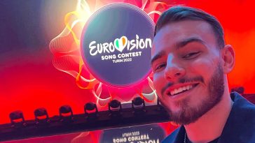 Krystian Ochman, Eurowizja 2022, fot. Instagram