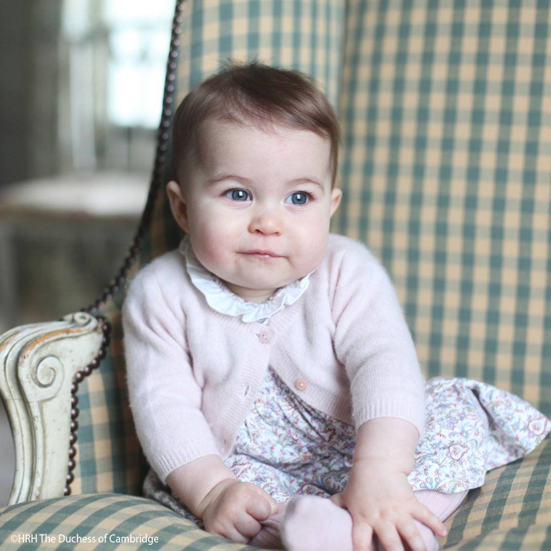 Księżniczka Charlotte, fot. Instagram @dukeandduchessofcambridge