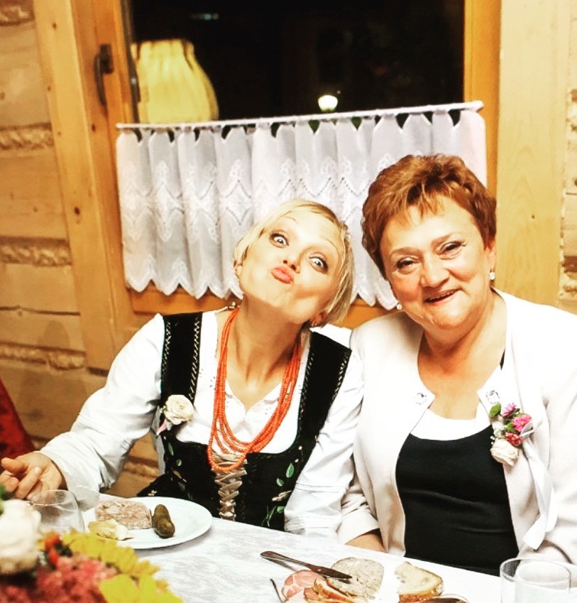 Edyta Golec z mamą, fot. Instagram @edytagolecofficial