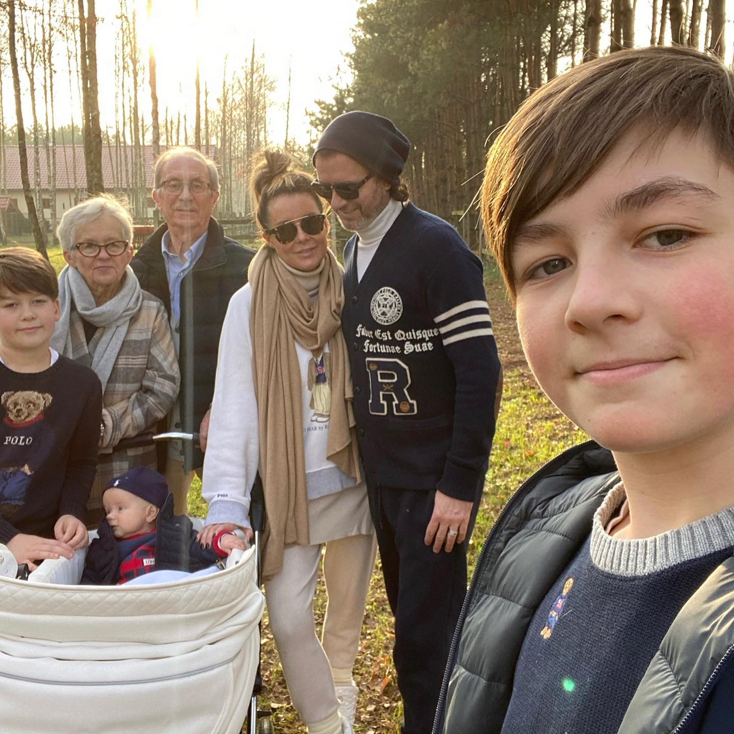 Małgorzata Rozenek z rodziną, fot. Instagram @m_rozenek