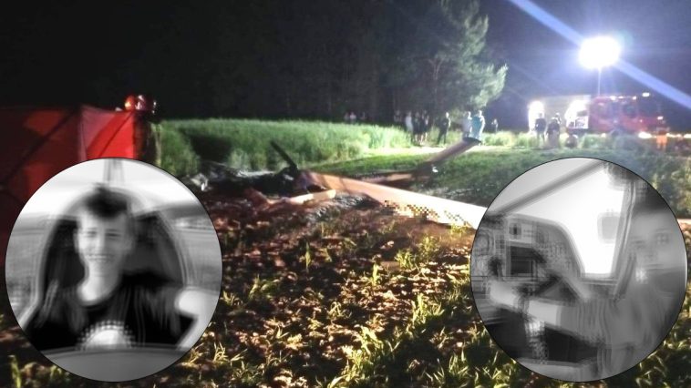Bliźniacy zginęli w katastrofie lotniczej, fot. KPP Mielec, Facebook