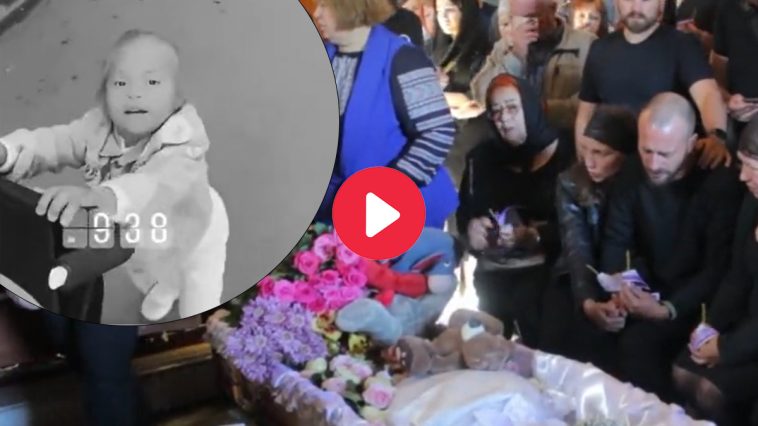 Pogrzeb Lizy z Winnicy - fot. screenshot Twitter @nexta_tv, @HromadskeUA