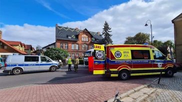 TIR śmiertelnie potrącił chłopca w Wolsztynie - fot. screenshot Facebook @Wolsztyn112