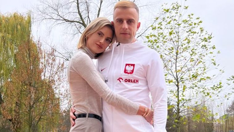 Kamil Grosicki, Dominika Grosicka - fot. Instagram @dominikagrosicka
