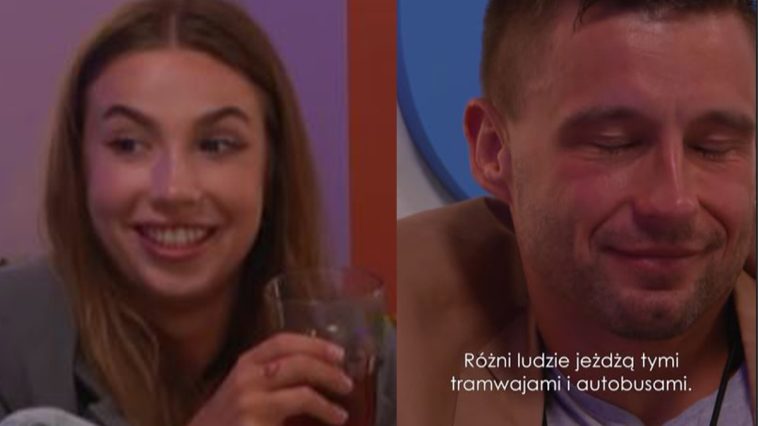 Aga, Kuba, Love Island - fot. screenshot Instagram @loveislandwyspamilosci