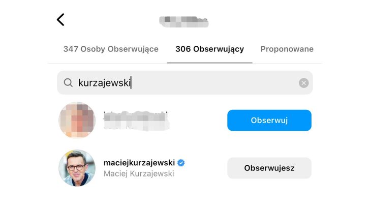 Julian Kurzajewski - fot. screenshot Instagram