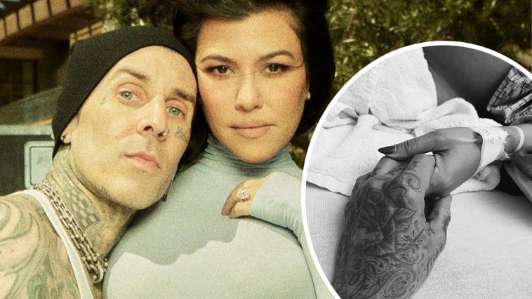 Kourtney Kardashian, Travis Barker - fot. Instagram @kourtneykardash