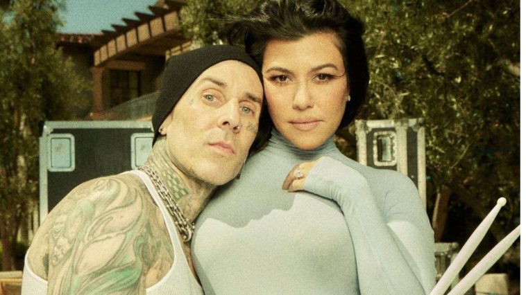 Travis Barker, Kourtney Kardashian - fot. Instagram @kourtneykardash