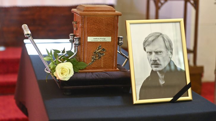 Pogrzeb Andrzeja Precigsa - fot. AKPA