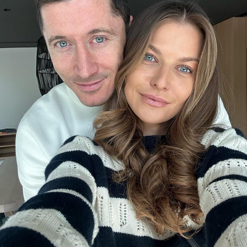 Robert Lewandowski, Anna Lewandowska - fot. Instagram @_rl9