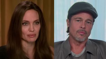 Angelina Jolie, Brad Pitt - fot. YouTube screenshot @extratv @cnn