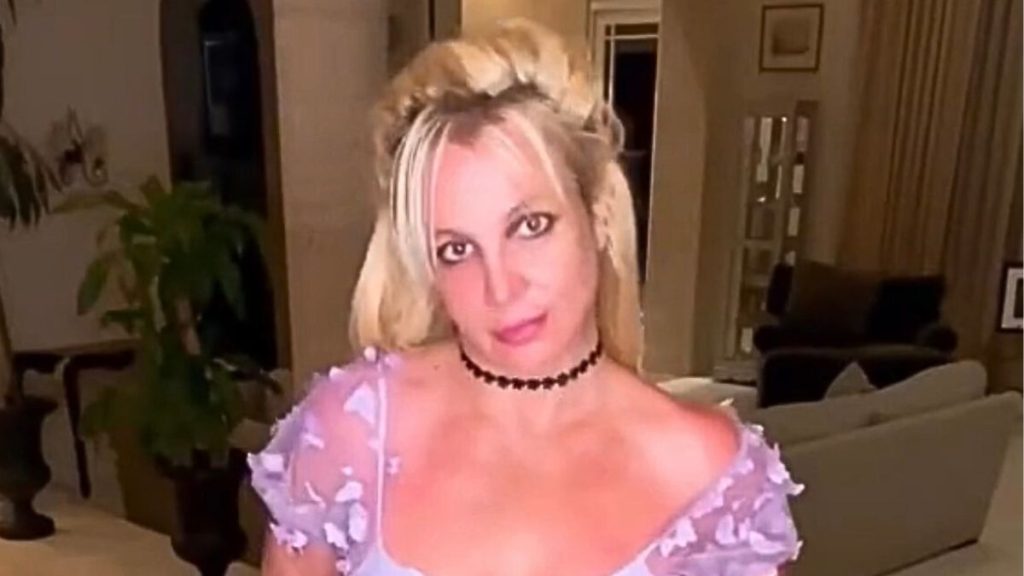 Britney Spears - fot. TikTok screenshot @britneyspears