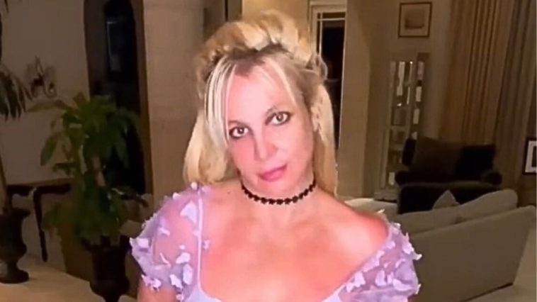 Britney Spears - fot. TikTok screenshot @britneyspears