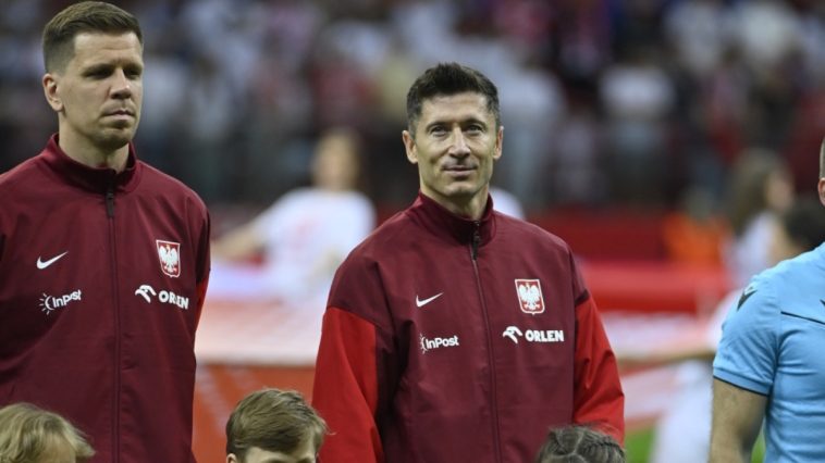 Robert Lewandowski, Wojciech Szczęsny - fot. AKPA