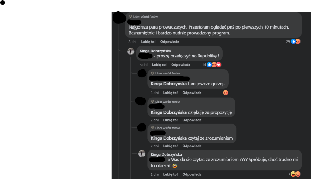 Kinga Dobrzyńska - fot. screenshot Facebook @Pytanie na śniadanie 
