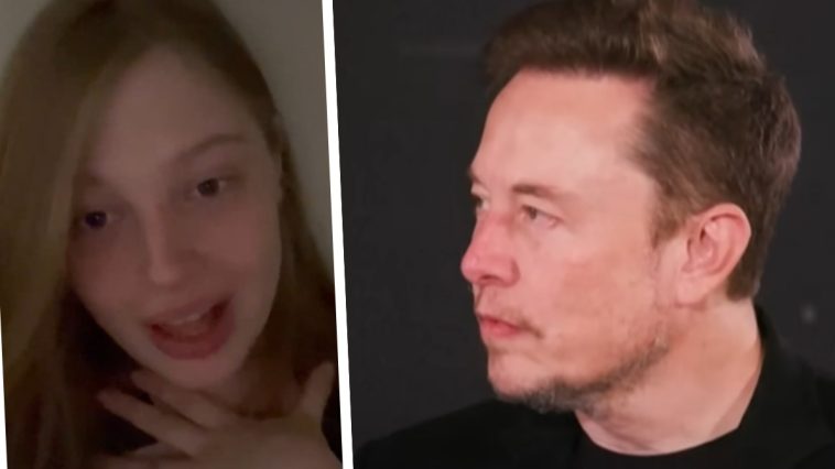 Elon Musk, Vivian Jenna Wilson - fot. YouTube @WION, Threads @vivllainous