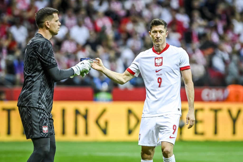 Wojciech Szczęsny, Robert Lewandowski - fot. Piętka Mieszko/AKPA